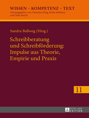 cover image of Schreibberatung und Schreibfoerderung